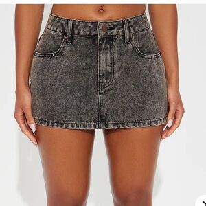 Stylish Black Jean skirt for Women